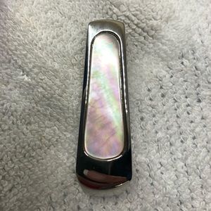 Silver and Opal Mother of Pearl pendant